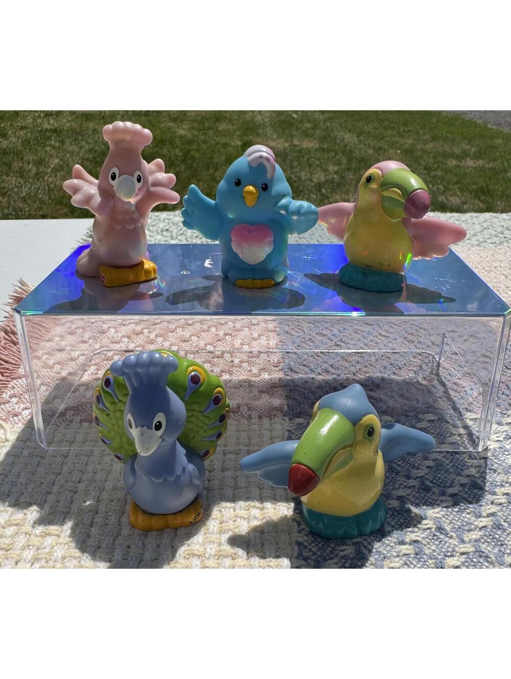 2000-2002 Dated Fisher-Price Little People Bird Figures Set